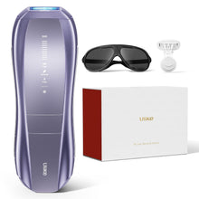 Ulike Air 10 IPL Hair Removal Device with Long Handle Razor, Ice-Cooling Permanent Hair Reduction for Women and Men, Dual Lights, Skin Sensor & USHR Mode, Nearly Painless At-Home Hair Removal